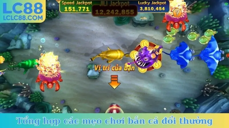 Tổng hợp các mẹo chơi bắn cá đổi thưởng